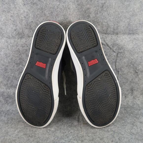 Levis Shoes Womens 6 Sneakers Stretch Slip On Casual Active Stan G Black Canvas - Picture 11 of 13